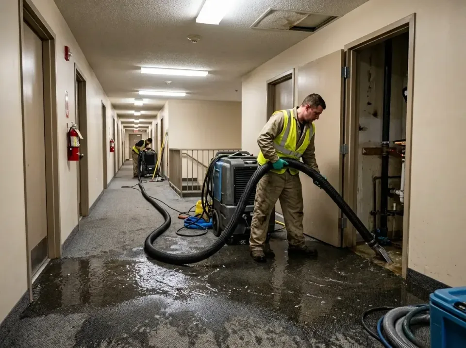 multi-unit-apartment-hallway-f-005 — frequently asked questions, Emergency Burst Pipe Water Extraction & Removal in Sayre, PA